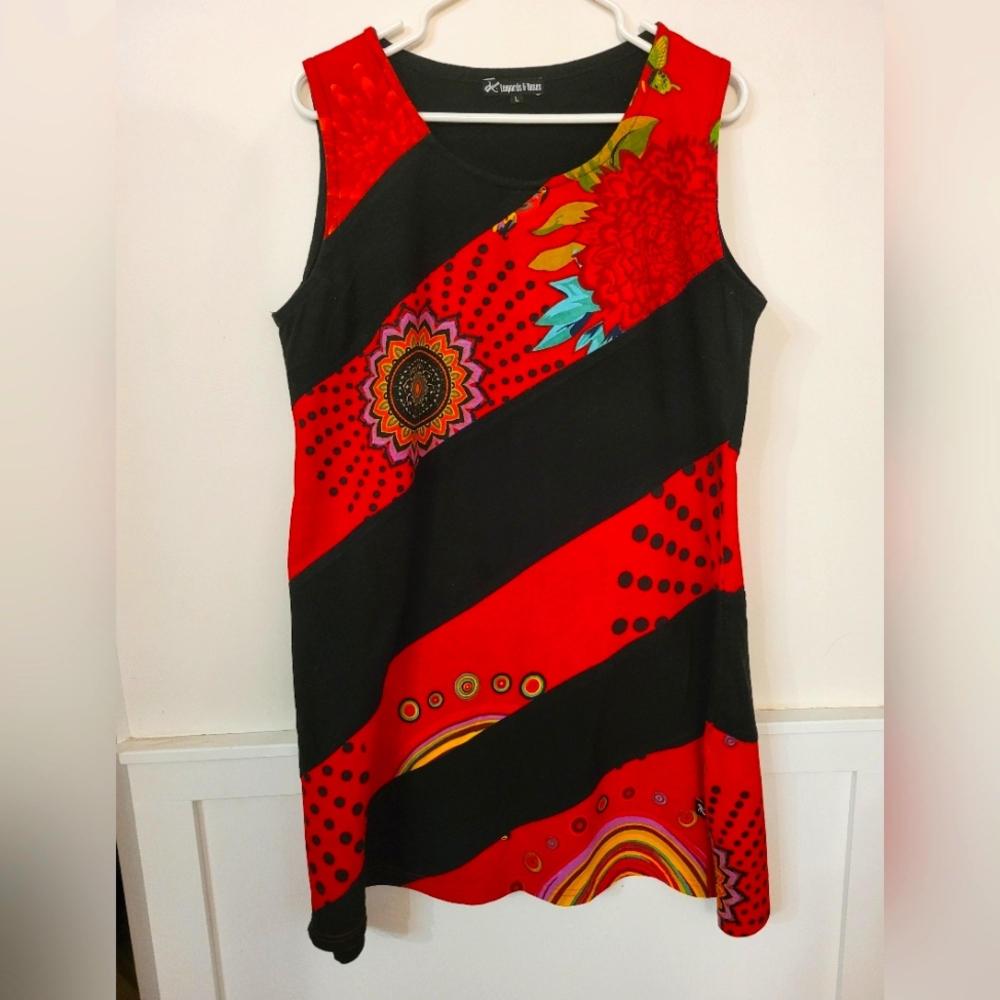 Leopard & Rose's original shift dress size L